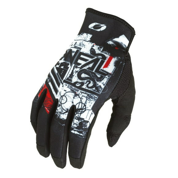 Black/Gray, 12 ONeal Mens Glove 
